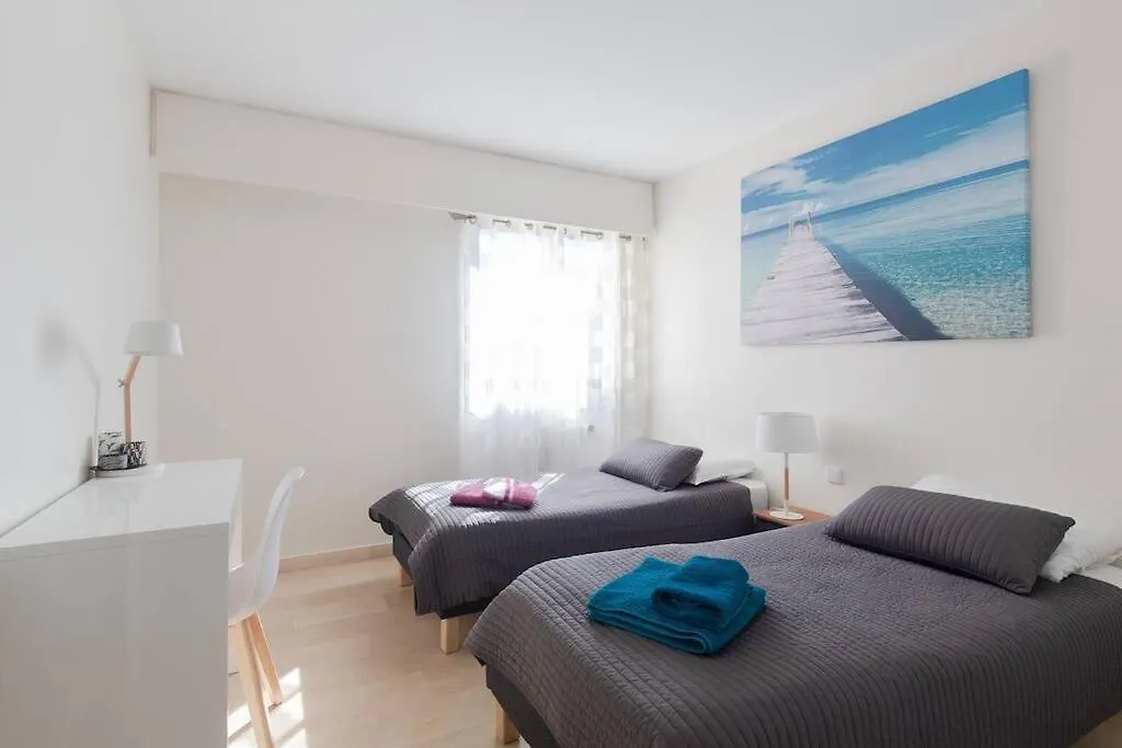 Appartamento Le Corail Spacieux Avec Beau Et Ample Balcon, Au Centre, Ideal Pour Familles Et Petits Groupes Cannes Francia